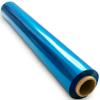 FIESTA WRAPS 200 ft Blue Cellophane Wrap Roll (16 in x 200 ft) - Transparent Colored Wrap for Gift Baskets - Blue Cellophane Paper for Crafts and Wrapping view 1