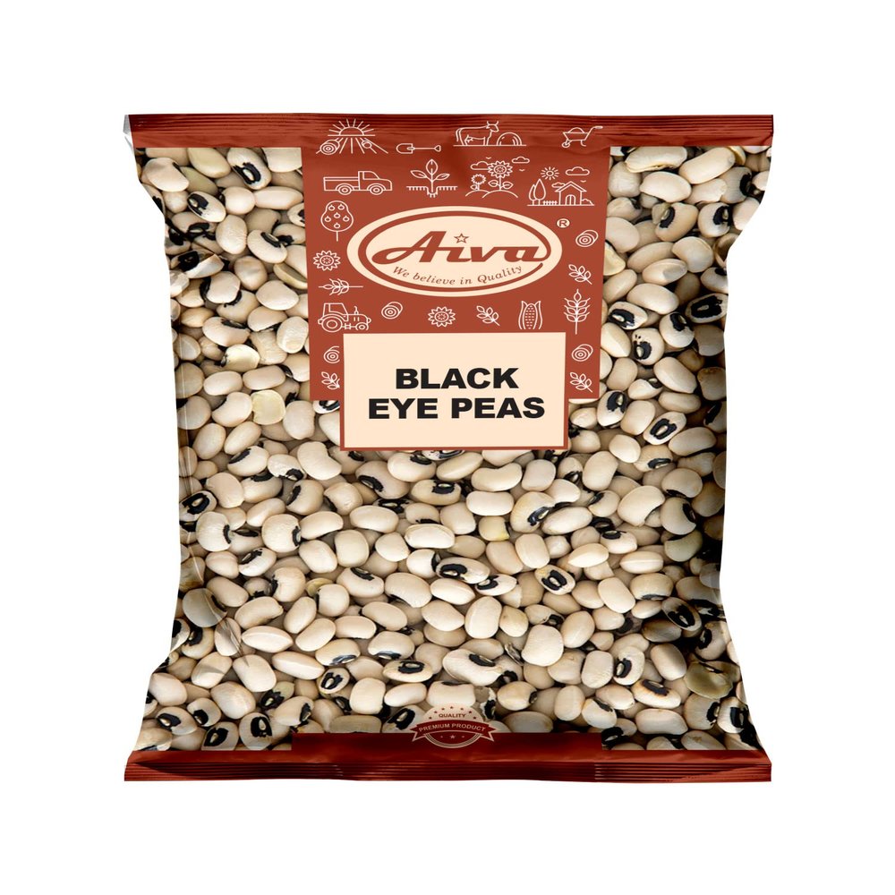 Aiva Black Eye Peas (Lobiya or Choula) 4 LB bulk Cowpeas  Premium Dried Beans for Soups, Salads, and Curries
