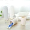 Abcsea 2 Pieces Toothbrush Cups, Travel Toothbrush Holder, Mouthwash Cup, Toothbrush Holder Set (Pink and Green), Tooth Mug, Bathroom Sets view 4