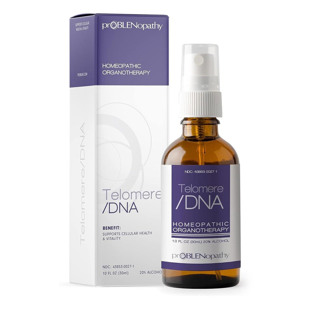 proBLENopathy Telomere Lengthening Supplement Liquid Oral Spray (1 fl oz / 30 ml) - Telomere Lengthening, Immune Support, Anti-Aging & DNA Repair - Rapid Absorption & Easy to Use - 30 Day Supply