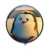 Beautiful Penguins Glass Pill Box - Charm Pill Box - Glass Candy Box Art Photo Jewelry Birthday Festival Gift Beautiful Gift view 1