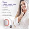 Fivona Sitz Bath for Toilet Seat Postpartum and Hemorrhoids Care - Yoni Steam Seat - Foldable Basin for Epsom Salt Soak - Portable Bidet BPA Free Temperature Resistant - Universal Fit - Pink view 2