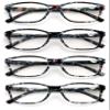 4 Pairs of Women Rectangular Translucent Marble Reading Glasses - Comfortable Fashion Clear Lens Readers (4 Pairs Assorted, 2.25) view 1