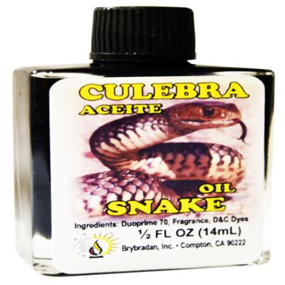 6 PIECES BRYBRADAN SNAKE OIL/CULBRA ACEITE 1/2 FL OZ 14.7ML
