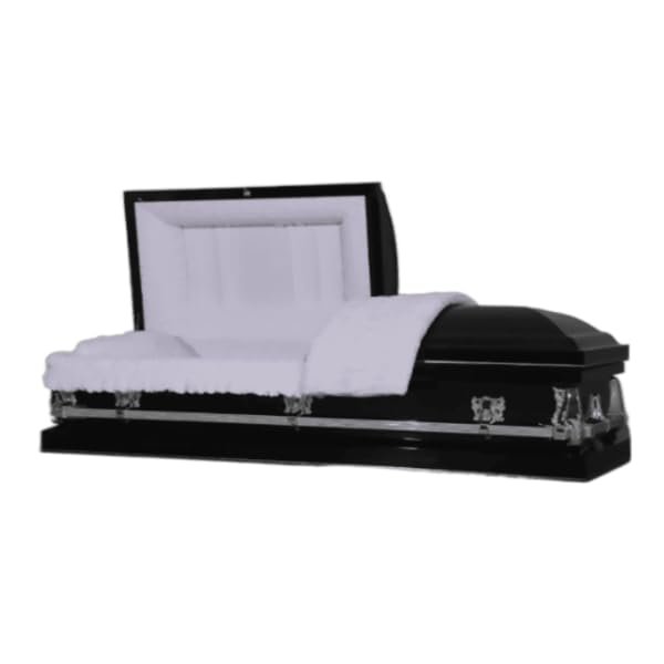 Casket Emporium Clair Series Orchid Steel 20 Gauge Funeral Casket, Rectangular