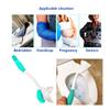 2-Pack Toilet Aids Wiping, Toilet Aids for Motion Assistance,Toilet aids for Wiping, Long Reach Tissue Aids, Tissue-Stick Toilet Helper, Elderly, Pregnancy, Handlicap, Disabled view 2
