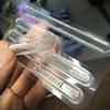 10 Sheets (40 Pcs) Clear Heel Grips Silicone Shoe Liner Strap Grip Anti Slip Sandals Cushion Insert Pad for Lady Women view 3