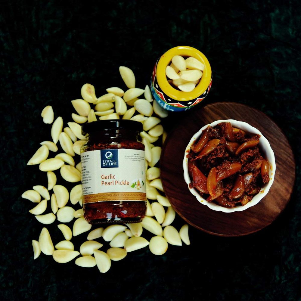 Essence of Life Garlic Pearl Pickle - 160gm