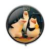 Beautiful Penguins Glass Pill Box - Charm Pill Box - Glass Candy Box Art Photo Jewelry Birthday Festival Gift Beautiful Gift view 1