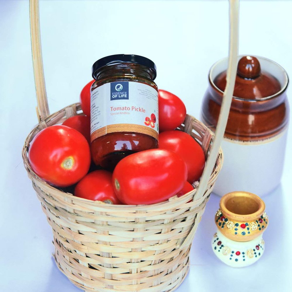 Essence of Life Tomato Pickle - 160gm