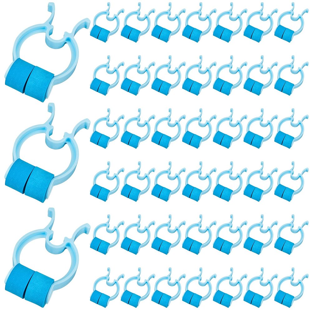 16 Pieces Nose Clips Stop Nosebleeds Epistaxis Clip Nose Nasal Stopper Plastic Foam for Adult Accidental Emergency Condition