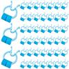 16 Pieces Nose Clips Stop Nosebleeds Epistaxis Clip Nose Nasal Stopper Plastic Foam for Adult Accidental Emergency Condition view 1