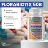 America Medic & Science Florabiotix Probiotic (30 Capsules) | Dietary Supplement for Men and Women| 50 Billion Live Cultures | 10 Probiotic Strains | Supports Digestive and Immune Health view 2