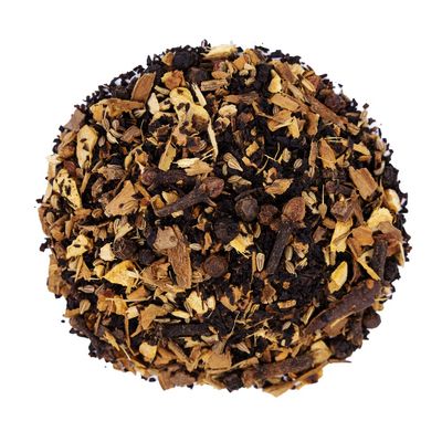 The Whistling Kettle Masala Chai Tea - Natural Caffeinated Energizing Tea with Black Tea and Anise 4oz (72 servings)