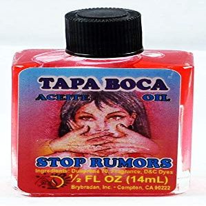 12 Pieces BRYBRADAN Stop Rumors Oil/TAPA Boca ACEITE 1/2 FL OZ 14.7ML