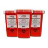 3 Pack Morris Flamingo 1 Quart Size Sharps and Needle Container view 1