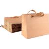 Bright Creations Brown Bag with Cloth Handle - 8.6 x 7 x 3.9 in, Brown, 25 Count - Reusable Favor Bag & Gift Sacks for Party Favors & Goodie Sacks view 1