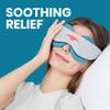 Manta Cool Sleep Mask  Blackout Eye Mask with Reusable Cooling Pads, Zero Eye Pressure and Adjustable Strap for Soothing Cool Relief view 2