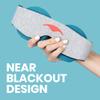 Manta Cool Sleep Mask  Blackout Eye Mask with Reusable Cooling Pads, Zero Eye Pressure and Adjustable Strap for Soothing Cool Relief view 3