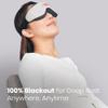 Manta Slim Sleep Mask  Ultra-Light Blackout Eye Mask with Adjustable Eye Cups, Soft Strap for Comfortable Sleep, Minimalist Design for Better Rest view 2