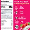 Better Than Good Savory Keto Strawberries & Cream 14g Protein Puffs  Gluten-Free, Low Calorie, High Protein, Low Carb, Paleo, Sugar-Free Healthy Organic Snacks for Kids & Diabetics, No Artificial Flavors | 0.88oz (Pack of 4) view 2