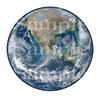 1/4 Sheet - Planet Earth Space Birthday - D24592 - 2D Edible Cake Cupcake Party Topper view 1