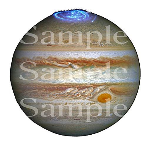 1/2 Sheet - Planet Jupiter Space Birthday - D24604 - 2D Edible Cake Cupcake Party Topper