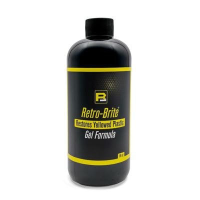 Retro-Brite (Sole Brite) Gel Formula : Restores Yellowed Plastic (16oz)