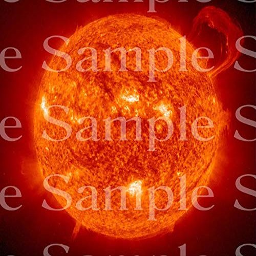 1/2 Sheet - Sun Space Birthday - D24597 - 2D Edible Cake Cupcake Party Topper