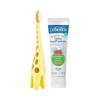 Dr. Brown's Infant-to-Toddler Toothbrush, Giraffe & Strawberry Toothpaste Set view 2