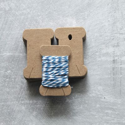 100 cardboard - chipboard floss cards kraft brown color wind your floss, yarn and threads