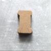 100 cardboard - chipboard floss cards kraft brown color wind your floss, yarn and threads view 4
