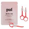 PUL Pack of 3 2-in-1 Invisalign Chewies and Aligner Removal Tool for Clear Aligners, Retainers and Trays - Reusable Invisalign Accessory with Chewy and Remover Hook - Travel Size Seating Tool - Pink view 1