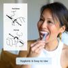 PUL Pack of 3 2-in-1 Invisalign Chewies and Aligner Removal Tool for Clear Aligners, Retainers and Trays - Reusable Invisalign Accessory with Chewy and Remover Hook - Travel Size Seating Tool - Pink view 3