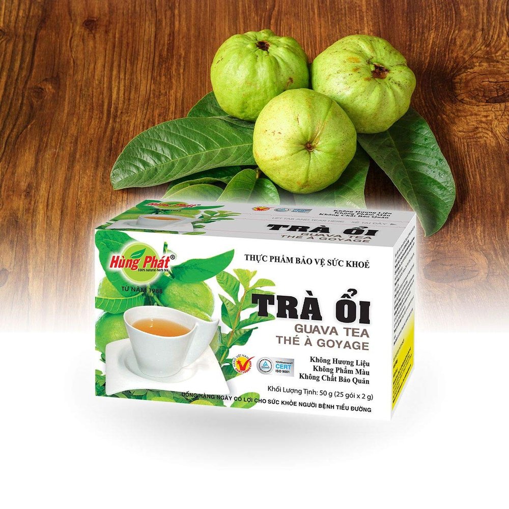 02Boxes (25 Teabags/box x 2g) - Guava Tea Hung Phat - Tra Oi Hung Phat