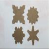 16 cardboard - chipboard thread floss winder cards wind your floss, yarn, threads view 2