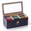 Tea Bags Variety Pack Box - Herbal and Caffeine Free Sampler Gift Set - 60 Count, 15 Different Flavors view 1