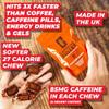 Caffeine Bullet Energy Chews - Chocolate Orange. 40 * 85mg - Faster Kick Than Pills, Gels and Gum. Sport Science for Running, Cycling, Gaming & A Pre Workout Endurance Boost. view 3