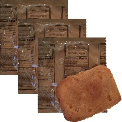 MRE 3 pack Desserts/First Inspection date 2023 to 2025 / Fresh & Fast! (Applesauce Pound Cake)