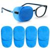 Hecaty 4 Pack Eye Patches for Kids Girls Boys, Right & Left Eye Patch for Glasses, Lazy Eye Patch for Children Treating Lazy Eye Amblyopia Strabismus and After Surgery (Blue) view 1