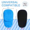 Hecaty 4 Pack Eye Patches for Kids Girls Boys, Right & Left Eye Patch for Glasses, Lazy Eye Patch for Children Treating Lazy Eye Amblyopia Strabismus and After Surgery (Blue) view 3