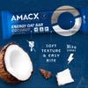AMACX Energy Oat Bar for Endurance Sports 12 x 50g Energy Bars Carbohydrate mix (31g) Vegan Protein Bar with 50mg magnesium Running & Hiking Snacks Healthy Oatmeal Power Bars Coconut view 2