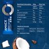 AMACX Energy Oat Bar for Endurance Sports 12 x 50g Energy Bars Carbohydrate mix (31g) Vegan Protein Bar with 50mg magnesium Running & Hiking Snacks Healthy Oatmeal Power Bars Coconut view 3
