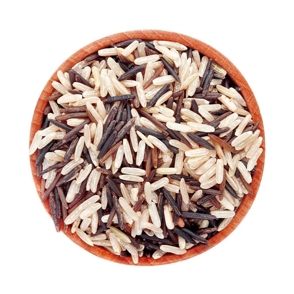100% Natural Brown and Wild Rice Mix  Healthy Protein & Fiber Rich Brown White Rice  Wild Rice Fresh  Wild Brown Rice Blend - 3 Pound (3lbs) pack of Whole Grain Brown Rice Blend by NY SPICE SHOP
