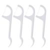 100 Pcs Disposable Dental Floss Sticks Teeth Cleaner Oral Care with Portable Plastic Case view 1