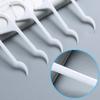100 Pcs Disposable Dental Floss Sticks Teeth Cleaner Oral Care with Portable Plastic Case view 3