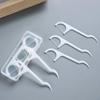 100 Pcs Disposable Dental Floss Sticks Teeth Cleaner Oral Care with Portable Plastic Case view 4