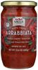 Arrabbiata Pasta Sauce with Whole Cherry Tomatoes, Imported From Italy, Net Wt 23.6 OZ (680g), PACK OF 4 view 1