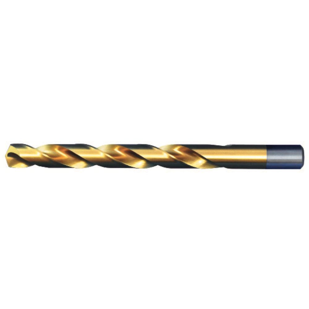 ALFA S150129TN - 1/2" Heavy Duty TiN Coated Jobber Drill, Super HSS (6pk)