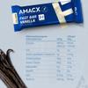 AMACX Fast Bar Energy Bar for Endurance Athletes 12 x 45g Vegan Protein Bars 40% Almond content Healthy Sports Snack Bars 2:1 Carbohydrates (31g) ratio & Natural Electrolytes Vanilla view 4